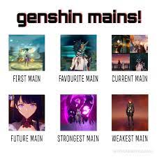 Genshin Mains! Genshin Impact | HoYoLAB