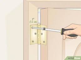 Instructions on how to fix a broken door frame. How To Fix A Rubbing Door 12 Steps With Pictures Wikihow