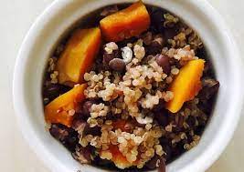 Resep Nasi Quinoa Labu Kuning Menusehat Oleh Angela Litha Recipe Makanan Resep Nasi Quinoa