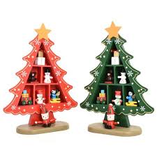Desk Table Top Mini Wooden Christmas Tree Decorations Xmas Party Ornaments Decor Ebay In 2020 Christmas Wood Wooden Christmas Tree Decorations Christmas Tree On Table