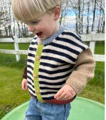 Holger Cardigan🌻 Strikkes i Peruvian Highland Wool eller Peer Gynt🧶🧶 Vi  har det du trenger👍
