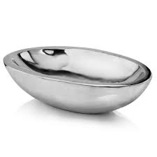 Round Silver Decorative Bowl Decorative Bowls Bowl Marble Mugs