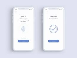 Fingerprint Sign Up Ux App Design App Design Signup