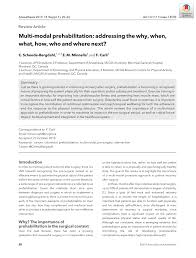 pdf multi modal prehabilitation