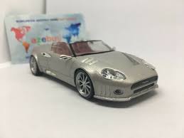 Spyker C8 Spyder Silver 2000 Year Rare Dutch Sports Car 1 43 Scale Diecast Model Diecast Models Diecast Sports Car