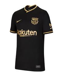 Nike Fc Barcelona Trikot Away 2020 2021 Kids Schwarz F011 Fan Shop Replica