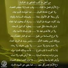 دع الأيام تفعل ما تشاء الشافعي Wisdom Quotes Islamic Quotes Quotes