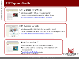 Sustainable It At Stanford Energy Efficiency Rebates