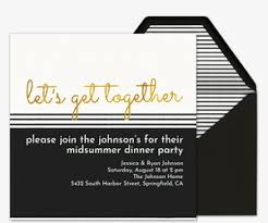 Perhaps the most important part of your birthday party invitation wording is the date, so don't forget it! Free Dinner Party Invitations Evite