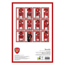 It also shows contract options and agents. The Official Arsenal 2021 Calendar The Works