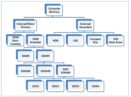 Computer Memory Types Ram And Dram Memory Module