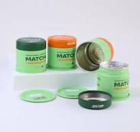 Matcha Tin Container Wholesale | Custom Size & Pattern - TINSPKG
