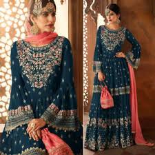 Maybe you would like to learn more about one of these? Sarara Suit Designer Pakistani Ethnic Georgette Party Wear Sarara Dress Material Ebay