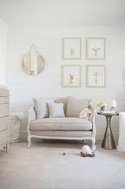 Lay Baby Lay Classic Polished Pink Nursery Reveal Featuring Our Ondine Salon Bench Kenzie Side Table Sca Baby Room Neutral Pink Nursery Room Baby Girl Room