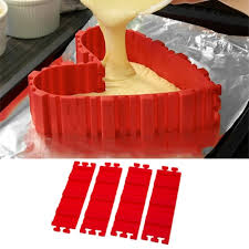 Silicone Cake Mold Baking Tools DIY Multi-shape Cake Mold Kitchen  Accessories,4 PCS DIY Cake