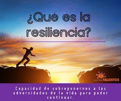 El significado de resiliencia quiere decir la capacidad de adaptación que tiene un ser vivo o cosa frente a una situación adversa. Que Es La Resiliencia Usa Tus Talentos