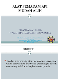 Alat pemadam api dapat dibedakan menjadi beberapa jenis sesuai dengan jenis bahan. Alat Pemadam Api Mudah Alih