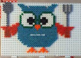Chouette Cuisto Aux Ustensils Pour Ce Modele 569 Perles Prix De Vente Termine 3 30 Perles Hama Motifs Perles Hama Motifs Perler