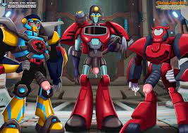 3boys big penis cliffjumper cum cum leaking hot shot looking at  viewer male focus male only palcomix penis perceptor pointing at viewer  robot transformers transformers animated 