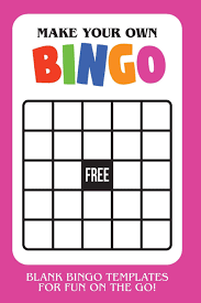 Check spelling or type a new query. Make Your Own Bingo Blank Bingo Templates For Fun On The Go Pink Cover Templates Cutiepie 9781730718144 Amazon Com Books