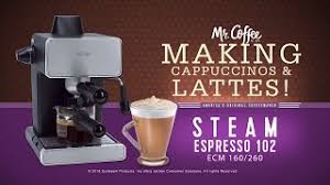Learn how to tamp like a barista to use your pump espresso maker for delicious hot beverages. Mr Coffee Espresso Maker Making Capuccino Latte Youtube