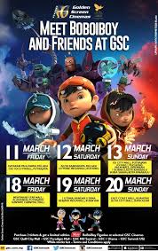 Golden screen cinemas, the biggest cinema chain in malaysia. 12 20 Mar 2016 Golden Screen Cinemas Meet Boboi Boy This Weekend Everydayonsales Com Cinema Event Exhibition Movie Tickets