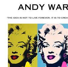 Andy Warhol Poster, Artist, Quote, Fine Art, Wall Art, Illustration,  Decoration, Gift