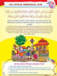Doa Dan Adab Setelah Mendengar Azan Doa Buku Kekuatan Doa