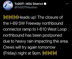 Free hair roblox promo codes. Major Closure Of 69 59 Ramp To 610 West Loop Begins Thursday More Closures Coming This Weekend Cw39 Houston