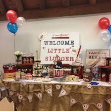 Little Slugger Baby Shower Sports Baby Shower Baseball Baby Shower Baseball Baby Shower Centerpieces