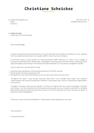 Client Associate Cover Letter Example Kickresume