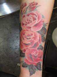 No Outline Rose Coverup Tattoos Pattern Tattoo Rose Tattoo