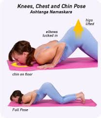 How To Do Knees Chest Chin Pose In Yoga How To Do Yoga Ashtanga Yoga Life