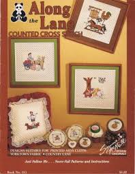 This cross stitch pattern was made from an art print titled southern charm. In The Country With Robert Mills Barbara Cheryl Book 6
