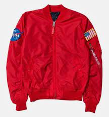 Women 8217 S Bomber Jackets Nasa Red Nasa Clothes Bomber Jacket Women Casual Bomber Jacket Outfit