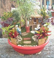 Dish Garden Fairy Garden Containers Dish Garden Miniature Fairy Gardens