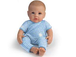 A baby born with dark hair may change to having light brown on blonde hair during the first six months. So Truly Mine Baby Boy Doll Light Brown Hair Blue Eyes Dc30156 Price 99 99 Coupons Deals Reviews