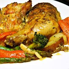 Next, rub garlic all over the chicken, making sure to get garlic into any pockets. Spicy Rapid Roast Chicken Recipe Allrecipes