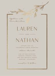 Burnished Foil Pressed Wedding Invitation Digital Wedding Invitations Digital Invitations Wedding Foil Pressed Wedding Invitations