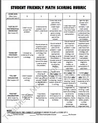 Teachers Notebook Math Problem Solving Student Self Assessment Math Instructional Strategies
