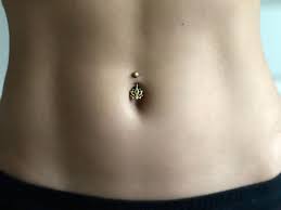 Gold Tone Lotus Flower Belly Button Ring Etsy Belly Button Rings Belly Button Piercing Jewelry Belly Button Piercing
