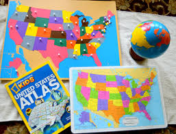 Check spelling or type a new query. United States Atlas Book Montessori Usa Wooden Puzzle Map And Tracing States Montessori From The Heart