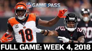 August 30, 2021 9:02 am et. Cincinnati Bengals Vs Atlanta Falcons Week 4 2018 Full Game Youtube
