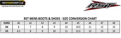 Motorcycle Boot Size Chart Related Keywords Suggestions