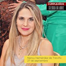 Bárbara de Hoyos y Nancy Hernández de Treviño hoy celebran sus cumpleaños.  ¡Felicidades! 🥳🥳