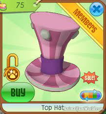 Top Hat Animal Jam Rare Animaljam Items Rares Tophat Animal Jam Top Hat Fancy Tops