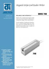 Using a system with a magnetic pull, these particles are magnetized in different directions, or encoded, creating a. Magnetic Stripe Card Reader Writer