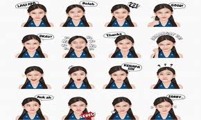 Click to see our best video content. Melody Kaget Lihat Wajahnya Di Stiker Line Okezone Celebrity