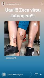 Maybe you would like to learn more about one of these? Reverb A Twitter Alem De Viralizar Nesta Rede Social A Tatuagem Tambem Foi Notada La No Instagram Do Zeca