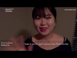 Musical Snapshots: YCA Violinist SooBeen Lee